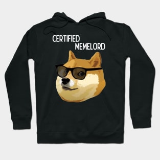 Doge Meme Certified Memelord Hoodie